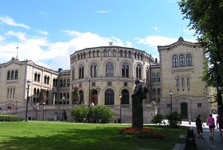  Осло, норвежский парламент 