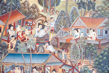  роспись в Ват Мин Муанг 