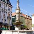 Bratislava-Rolandova fontána na Hlavnom námestí