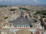 Pohled na Řím z Vatikánu